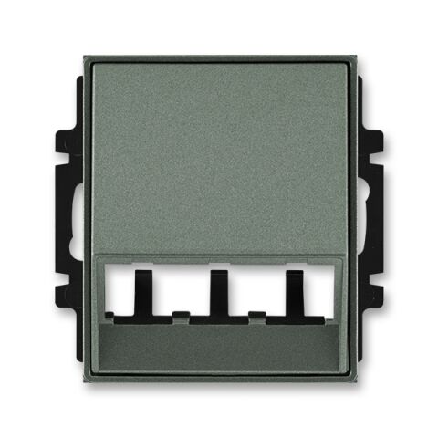 Time® 5014E-A00400 34 kryt pro šikmé osvětlení s LED nebo pro prvky Panduit Mini-Com barva antracitová ABB