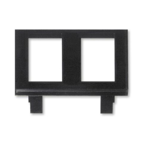 Element® 5014E-B01018 Nosná maska pro 2 komunikační zásuvky keystone ABB