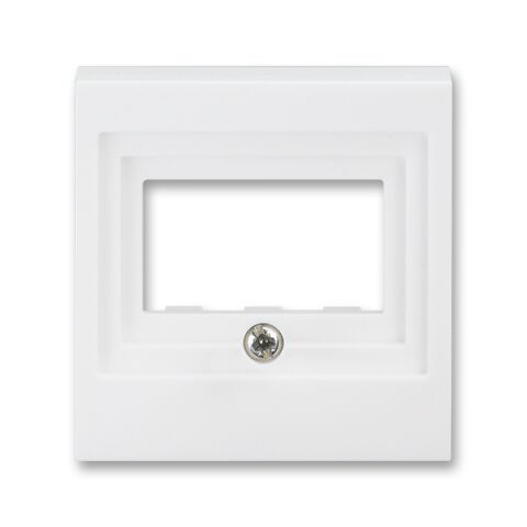 Levit® 5014H-A00040 03 kryt zásuvky reproduktorové, komunikační přímé nebo přístroje USB barva  bílá * ABB