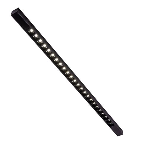 Svítidlo DON4000, závěsné / přisazené 1355mm, LED 840, černý korpus/ černá optika 80°, driver 600mA DALI