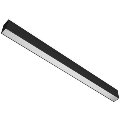 MODUS H LED 1200mm, 1x LED , opálový kryt, závěsné, pro přímé osvětlení, 4000K, zdroj 700mA DALI, start, černé