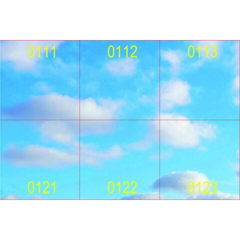 MODUS Q DECO LED MIX panel,  4000lm, čtverec A, modul 600, driver 900mA, LED 827-865, tunable white, motiv 01, 6 ks