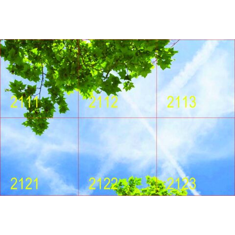 MODUS Q DECO LED MIX panel,  4000lm, čtverec A, modul 600, driver 900mA, LED 827-865, tunable white, motiv 21, 6 ks