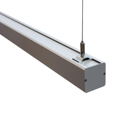 Systém MODUS TS - nosná lišta 1L (1422mm), 7x2,5mm, 3-fázové zapojení + nouzový zdroj,elox