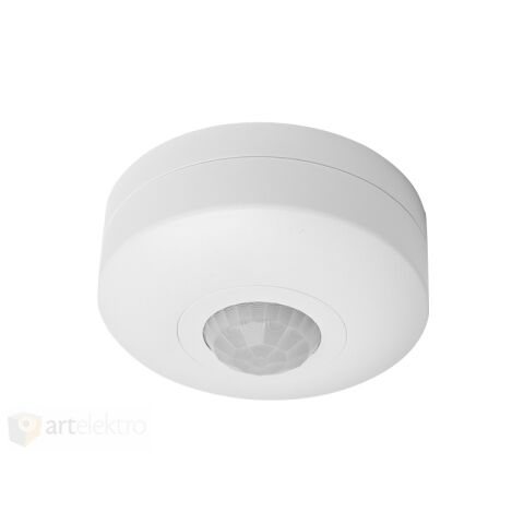 Senzor SL-2504/B bílá IP20 1000W 360st. pohybové čidlo