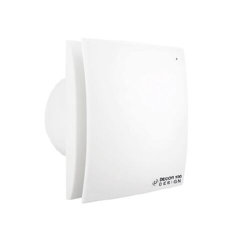 DECOR 100 DESIGN CZ  IPX4 malý axiální ventilátor Elektrodesign, S&P