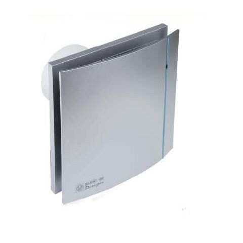 SILENT 100 CRZ DESIGN Silver 3C IP45 tichý malý axiální ventilátor stříbrný Elektrodesign, S&P