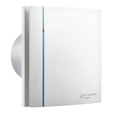 SILENT 100 CZ DESIGN Ecowatt IP45 tichý malý úsporný axiální ventilátor Elektrodesign, S&P