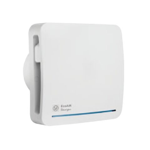 ECOAIR DLC Ecowatt IPX4 tichý úsporný malý radiální ventilátor Elektrodesign, S&P