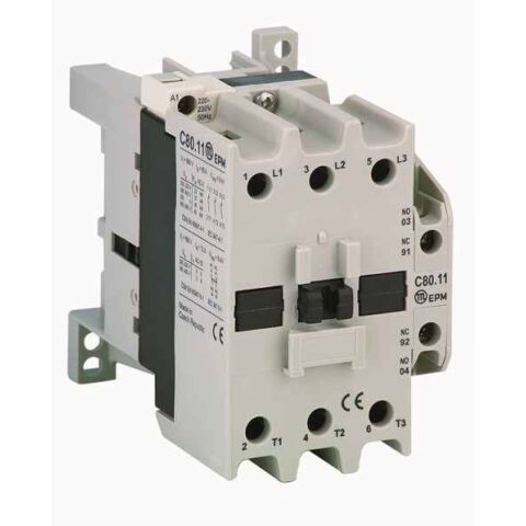 EPM C80.11 220-230V / 50Hz stykač 3-pólový kont. hlavní 3NO, pom. 1NO+1NC 220 .. 230 V *111228867300