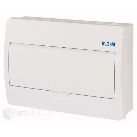 Eaton BC-O-1/12-TW-ECO Rozvodnice NA omítku, bílé plast. dveře, 1 řada, 12 modulů *281691