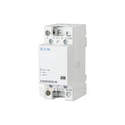 Eaton Z-SCH230/25-04 Instalační stykač, Uc=230V AC, In=25A, 4vyp. kont. *248848