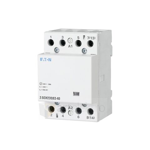 Eaton Z-SCH230/63-31 Instalační stykač, Uc=230V AC, In=63A, 3zap. 1vyp. kont. *248858