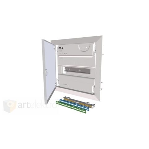 Eaton KLV-12UPS-F Rozvodnice KLV, pod omítku, plech.dveře, šroubová svorkovnice, řad 1, modulů 14 *178814