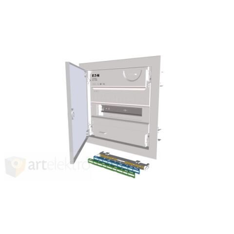 Eaton KLV-12UPS-SF Rozvodnice KLV, pod omítku, superploché plech.dveře, šroubová svorkovnice, řad 1, modulů 14 *178815