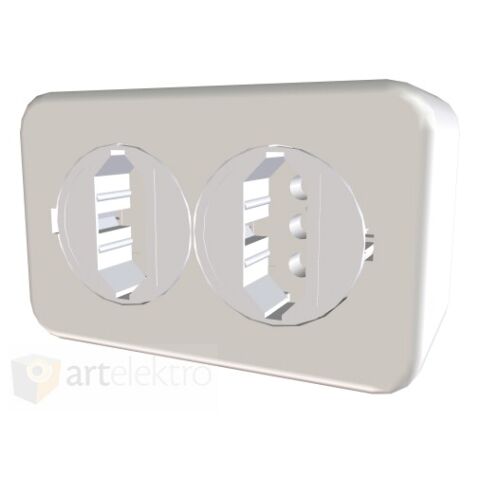 Eaton S2-KLV Dvouzásuvka EURO2 pro rozvodnice KLV-…M- *178971