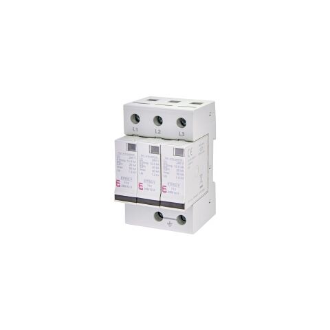 ETI ETITEC V T12 280/12,5 3+0 *002442905 Svodič přepětí ETITEC V T12 280/12,5 3+0, 3p, In = 20kA (8/20?s), Imax = 50kA (8/20?s), I