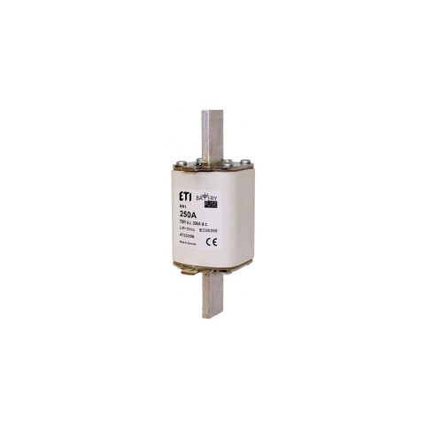 ETI S1 gBAT 110/160A/700V DC *004723305 Nožová pojistková vložka pro baterie S1, velikost NH 1, charakteristika gBAT, In = 160A, I