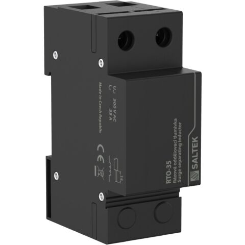 Saltek RTO-35 oddělovací tlumivky pro správnou koordinaci svodičů, do 35 A
