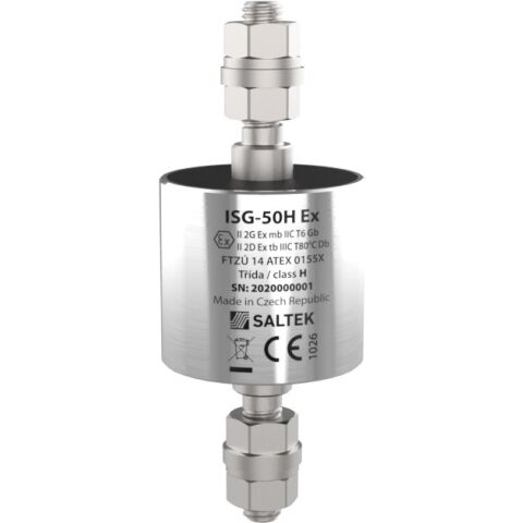 Saltek ISG-50H Ex oddělovací jiskřiště do Ex zón, 100 kA (10/350), šrouby