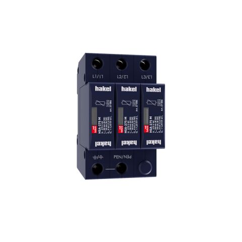 Hakel *HSA-275/3+0 M ochrana před přepětím SPD typ 2+3