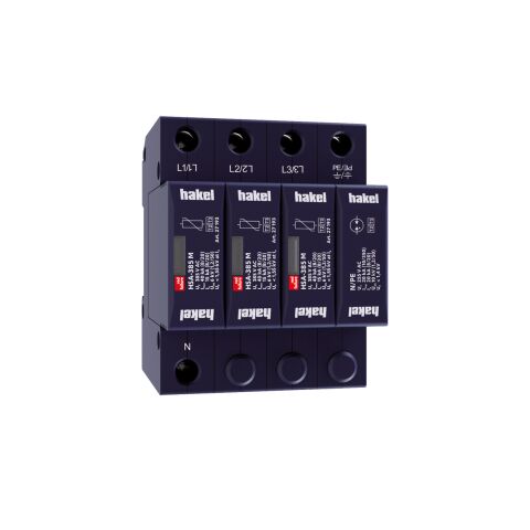 Hakel *HSA-385/3+1 M ochrana před přepětím SPD typ 2+3