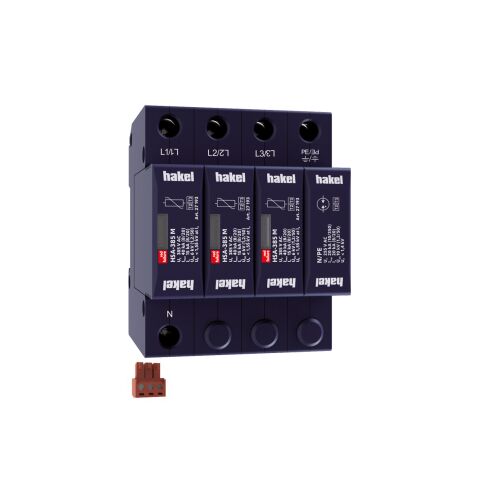 Hakel *HSA-385/3+1 M S ochrana před přepětím SPD typ 2+3