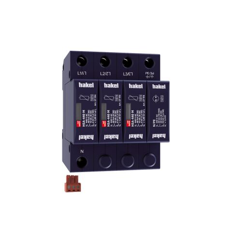 Hakel *HSA-440/3+1 M S ochrana před přepětím SPD typ 2+3