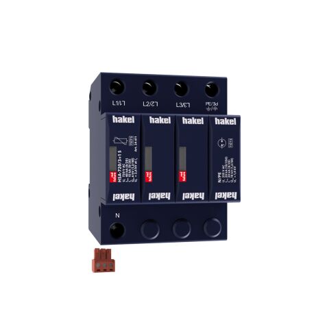Hakel *HSA-720/3+1 S ochrana před přepětím SPD typ 2+3