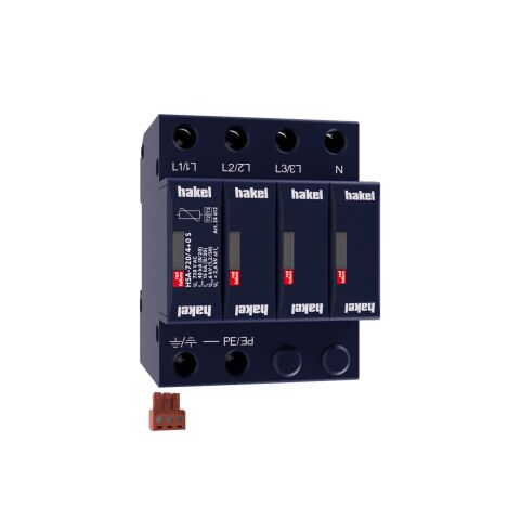 Hakel *HSA-720/4+0 S ochrana před přepětím SPD typ 2+3