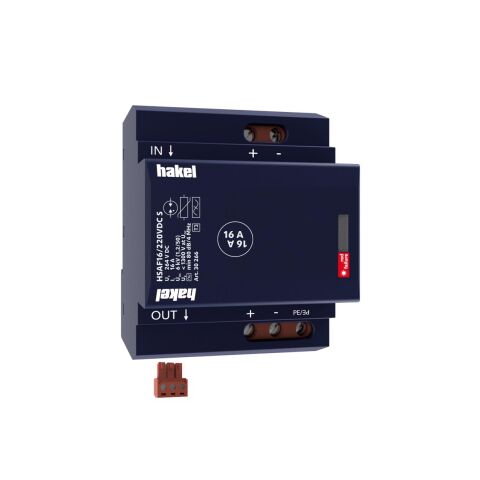 Hakel *HSAF16/220VDC S ochrana před přepětím SPD typ 3 s VF filtrem DC