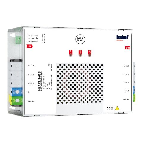 Hakel *HSAF3/160 S ochrana před přepětím SPD typ 3 s VF filtrem