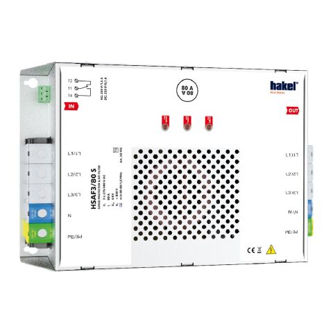 Hakel *HSAF3/80 S ochrana před přepětím SPD typ 3 s VF filtrem