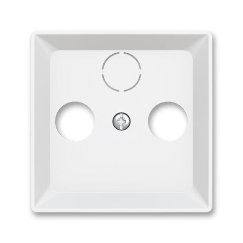 Zoni® 5011T-A00300 240 kryt zásuvky televizní, rozhlasové (a satelitní) barva matná bílá ABB