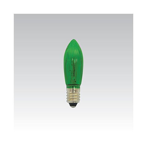 AE 14V 3W E10 C13 vánoční zelená žárovka  374007000
