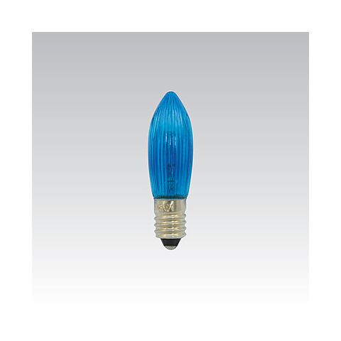 AE 23V 3W E10 C13 vánoční modrá žárovka  374013000