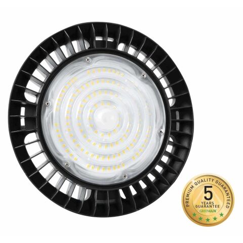 Svítidlo LED GOLY PLUS 100W 90 NW DIM 16000/18300lm barva černá GXHB070v2 Greenlux