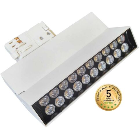 Svítidlo LED AREO PROFI TRACK W 10W NW 750lm na lištový TRACK systém barva bílá GXPR110 Greenlux