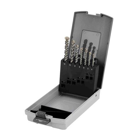 Sada vrtáků HSS do kamene a betonu ? 4 - 12 mm (7 ks) *201380 Cimco