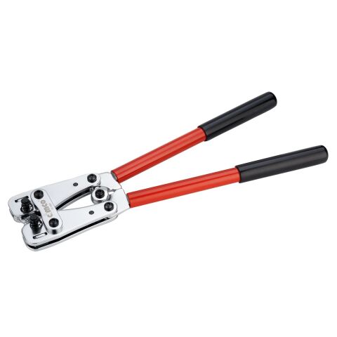 Lisovací kleště na oka a spojky 6- 50 mm2 pro šestihranné lisování 390mm *101882 cimco