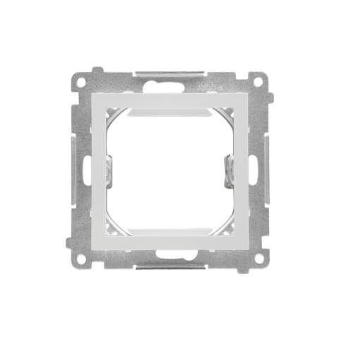 Simon 55 TA45.01/114 Adaptér přechodový (průchodka) pro zařízení standardu 45 × 45 mm světle šedá matná