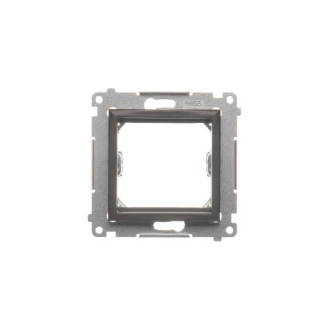 Simon 54 DA45.01/46 Adaptér přechodový (průchodka) pro zařízení standardu 45 × 45 mm hnědá metalizovaná