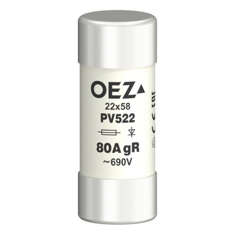 Pojistková vložka *PV522 80A gR  OEZ