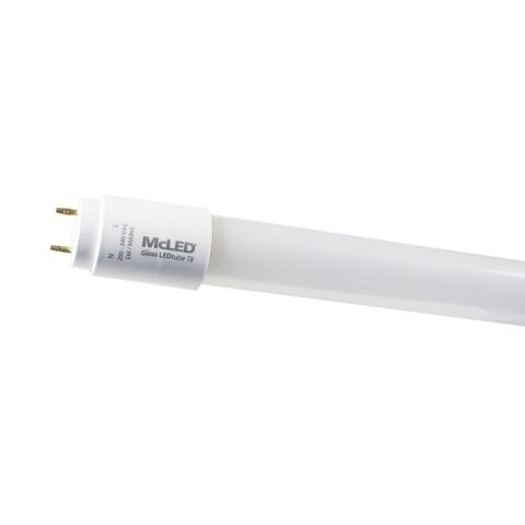 Trubice LED 18W/840 T8 studená bílá 4000K skleněná vyzařovací úhel  320° svítivost 2250lm, délka 1200mm ML-331.067.89.0  McLED