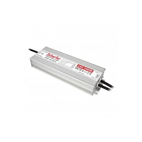 Napájecí zdroj 300W 12,5A 24VDC pro LED zdroje a LED moduly profesionální IP67 258x89x40 mm Scharfer *SCH-300-24