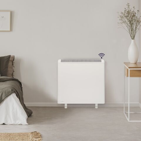 Akumulační kamna, radiátor 2kW ECOMBI ECO30 SOLAR statická s využitím přebytků solární energie, WiFi ovládání Gabarrón