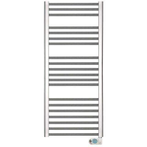 Koupelnový radiátor TBC-12K CHROME 128x50x8cm chromový 500W elektrický olejový digi regulátor Gabarrón