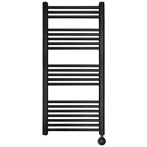 Koupelnový radiátor TN-12 černý 128x50x8cm 500W elektrický olejový digi regulátor Gabarrón