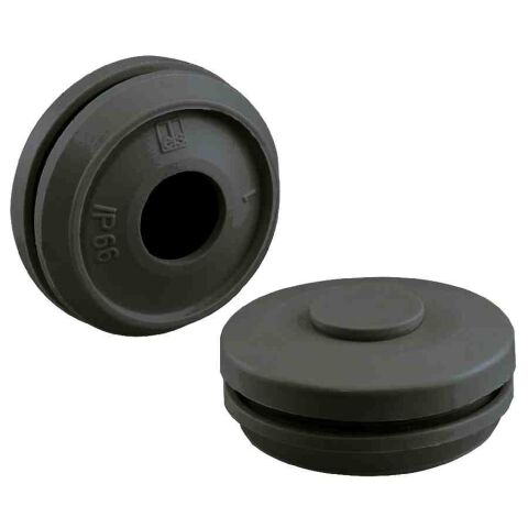 Spelsberg DMS M16/sw Dvojitá membránová vývodka, M16, tmavě černá, druh krytí IP66 *26001601