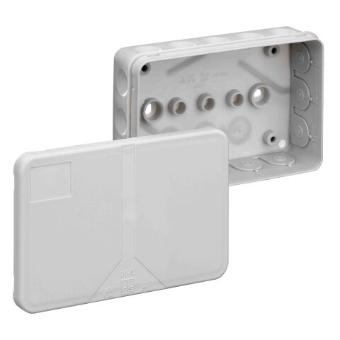 Spelsberg 2K-16-L Rozbočovací krabice, druh krytí IP55, max. průřez vodiče 2,5?, rázová houževnatost IK07, třída ochrany II, Ui 400V AC, VDE, bez obsahu halogenů *34691601